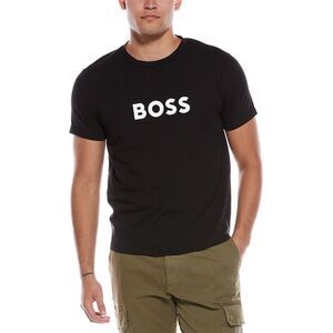 Hugo Boss Mens Logo T-Shirt, Black